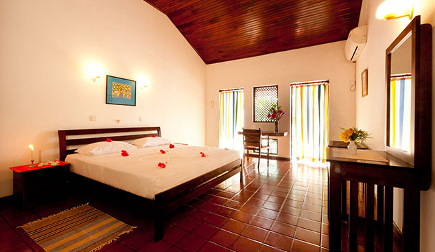 elegante Zimmer in der Ayurveda hotel in Sri Lanka