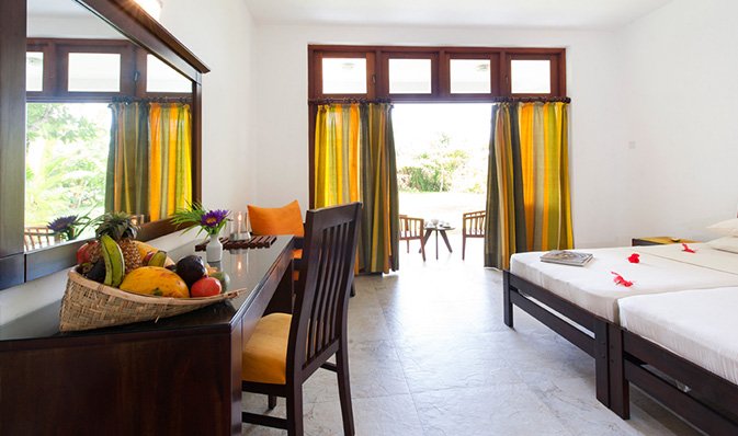 Zimmer im Surya Lanka Ayurveda Resort in Sri Lanka