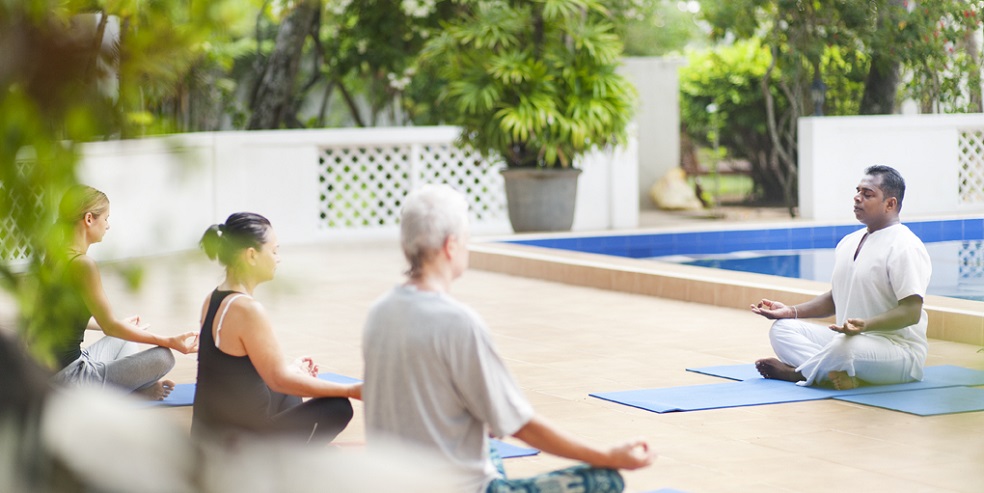 yoga bei Surya Lanka in Sri Lanka